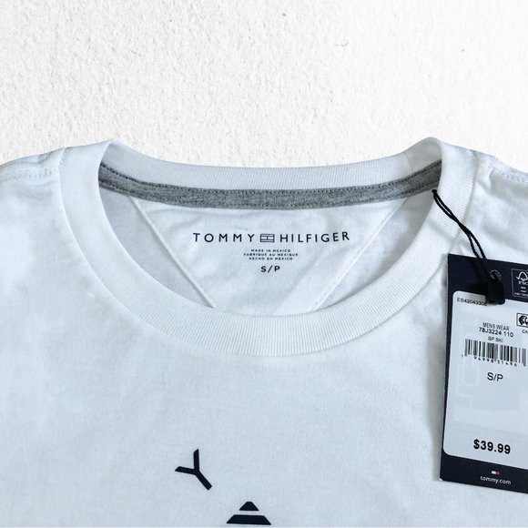 Tommy Hilfiger 78J3224 110 Tee T shirt NWT - Picture 6 of 8